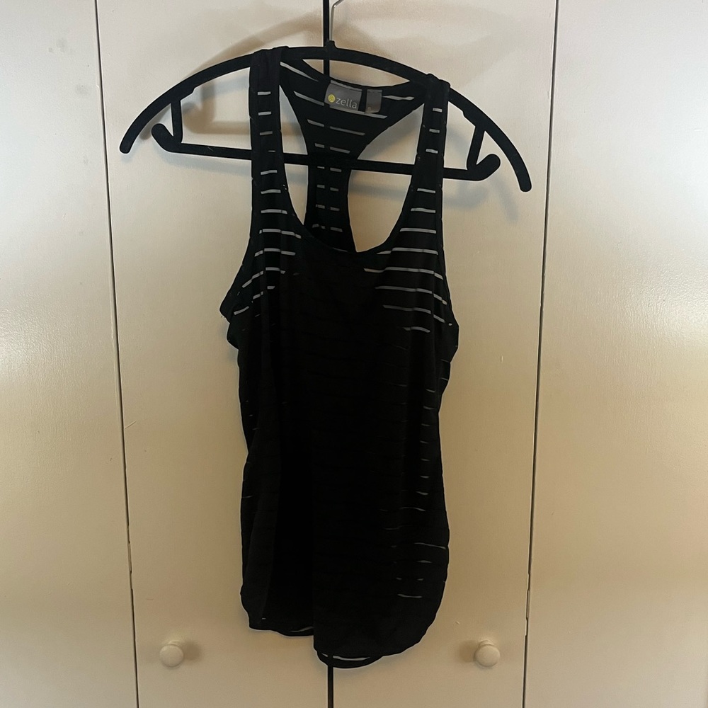 Zella Semi-Sheer Workout Tank